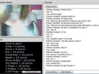 Libidinous Swiss young lady Chatroulette Game