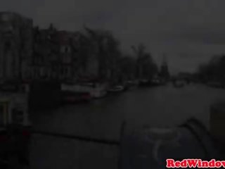 Echt nederlands slet ritten en zuigt seks video- reis schooljongen