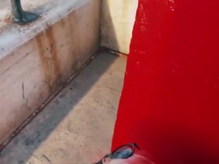 Blonde Public Blowjob shaft and Cum Swallow at the Lighthouse