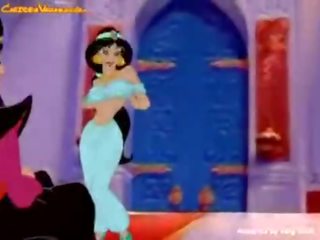 Princess Jasmine fucked by bad wizard