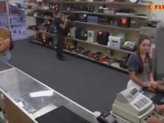 Grand College schoolgirl Pawns Her Pussy And Banged At The Pawnshop
