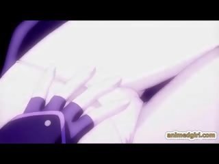 Hentai seductress tremendous pieprzony przez shemale anime