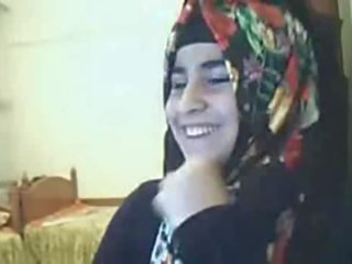 Hijab darling Showing Ass On Webcam Arab x rated video Tube