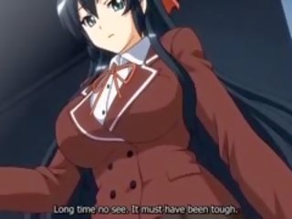Crazy Campus Anime film With Uncensored Bondage, Big Tits,
