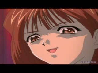 Turned on hentai anime faculty oral sex film with adorable youth