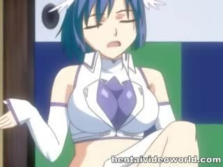 Big manga Tits fuck a lascivious cock