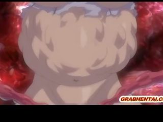 Gravida hentai coada brutal monstru tentacles inpulit