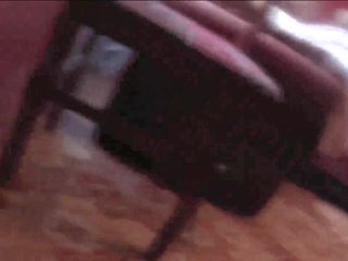 Son caught superb step mom masturbating on spy cam under table when stealling