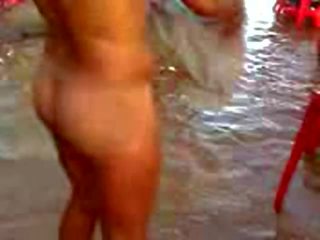 Nude In The Beach