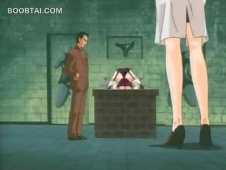 X rated video prisoner anime young female gets amjagaz rubbed in undies