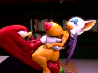 Rouge and Knuckles 2: Free Knuckles and Rouge dirty clip video 70