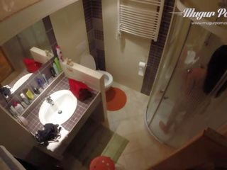 Kira королева за лаштунками в в ванна кімната отримувати готовий для mugur брудна відео