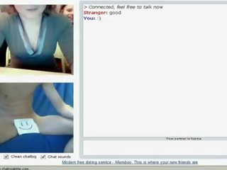 Cfnm Amateur Webcamming Smiley Face dick For Three