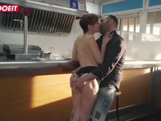 Steak and Blowjob Day Specials In a Public Spanish Restaurant x rated video clips