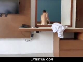LatinCum&period;com - Latin Hotel Worker lad Fucked By Hunk Latino Octavio