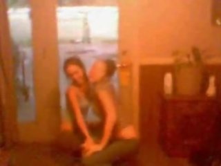 Two beautiful Teens Strips Down To Their Thongs To Some