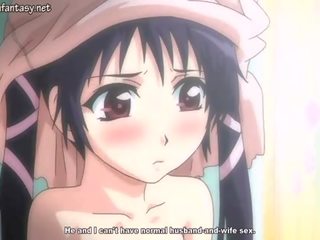Anime adolescent mendapat pantat/ punggung diisi oleh prick