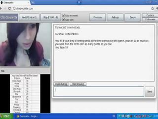 Groovy allegra plays the oýun on chatroulette