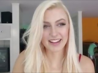 Blonde femme fatale Alexa Gets Filled With Cum