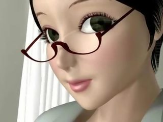 Geil 3d anime nonne saugen schwanz