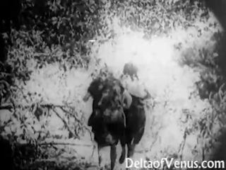 Antiguo sexo película - un gratis paseo - temprano 1900s erótica