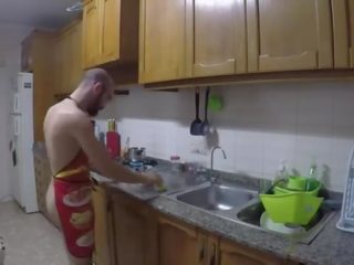 Cooking עירום ו - אֲכִילָה כוס