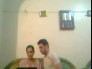 Arab youngster Quikie With Neighbour While Teaching Computer-mms