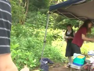 Innocent Asian bitch Has Made Love Large At The Picnic