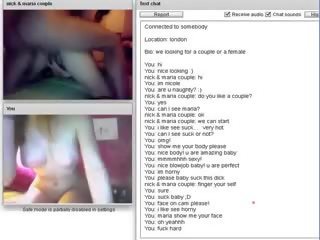 Chatroulette #77 passionate Couple Suck And Long Fuck