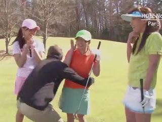 Erika hiramatsu neemt twee clubs immediately thereafter golf -uncensored jav-