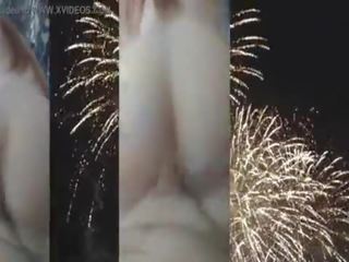 4th Of July xxx video Celebration Face Fuck And Creampie