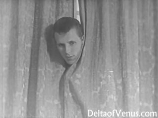 Реколта възрастен филм 1950s воайор майната