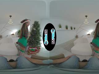 WETVR Asian Vina Sky Gifted sex clip for Christmas in VR