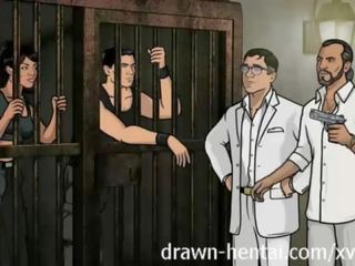 Archer هنتاي - سجن الثلاثون فيديو مع لانا