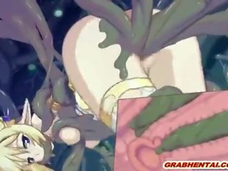 Pretty Hentai Elf Caught And tremendous Drilled Wetpussy By S