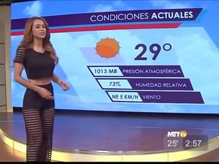 EXTREMELY fantastic WEATHER WOMAN YANET GARCIA