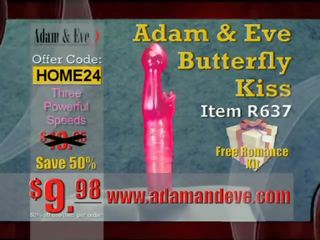 Adão véspera televisão commercial vid melhores seller butterfly beijo vibrat