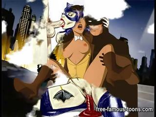 Batman y teenie batgirl hentai parodia