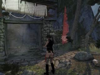 拉拉 croft 完美 pc 万丈 裸体 补丁: 自由 成人 电影 07