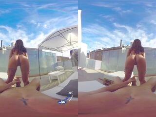 BaDoink VR Outdoor adult clip With Squirting Latina Susy Gala