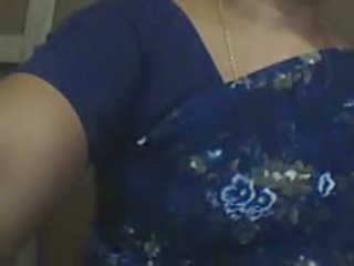 Adult Indian Aunty Showing Breasts
